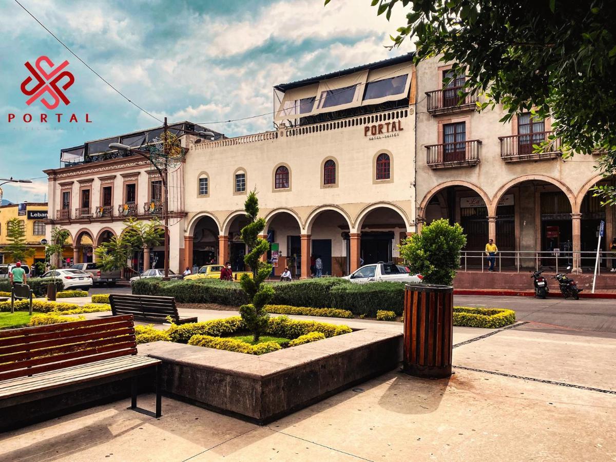 Hotel Portal & Suites Ciudad Hidalgo Buitenkant foto