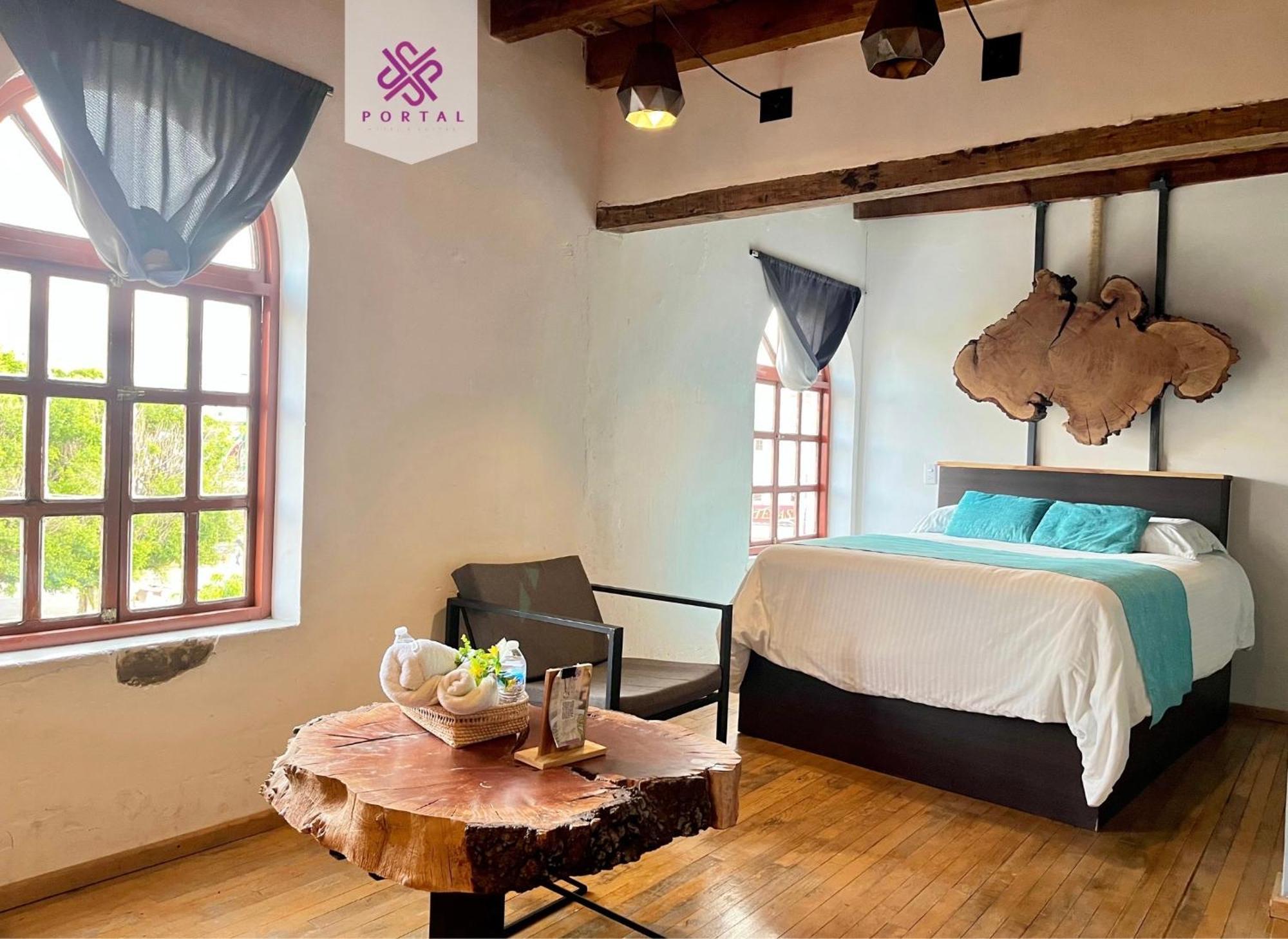 Hotel Portal & Suites Ciudad Hidalgo Buitenkant foto