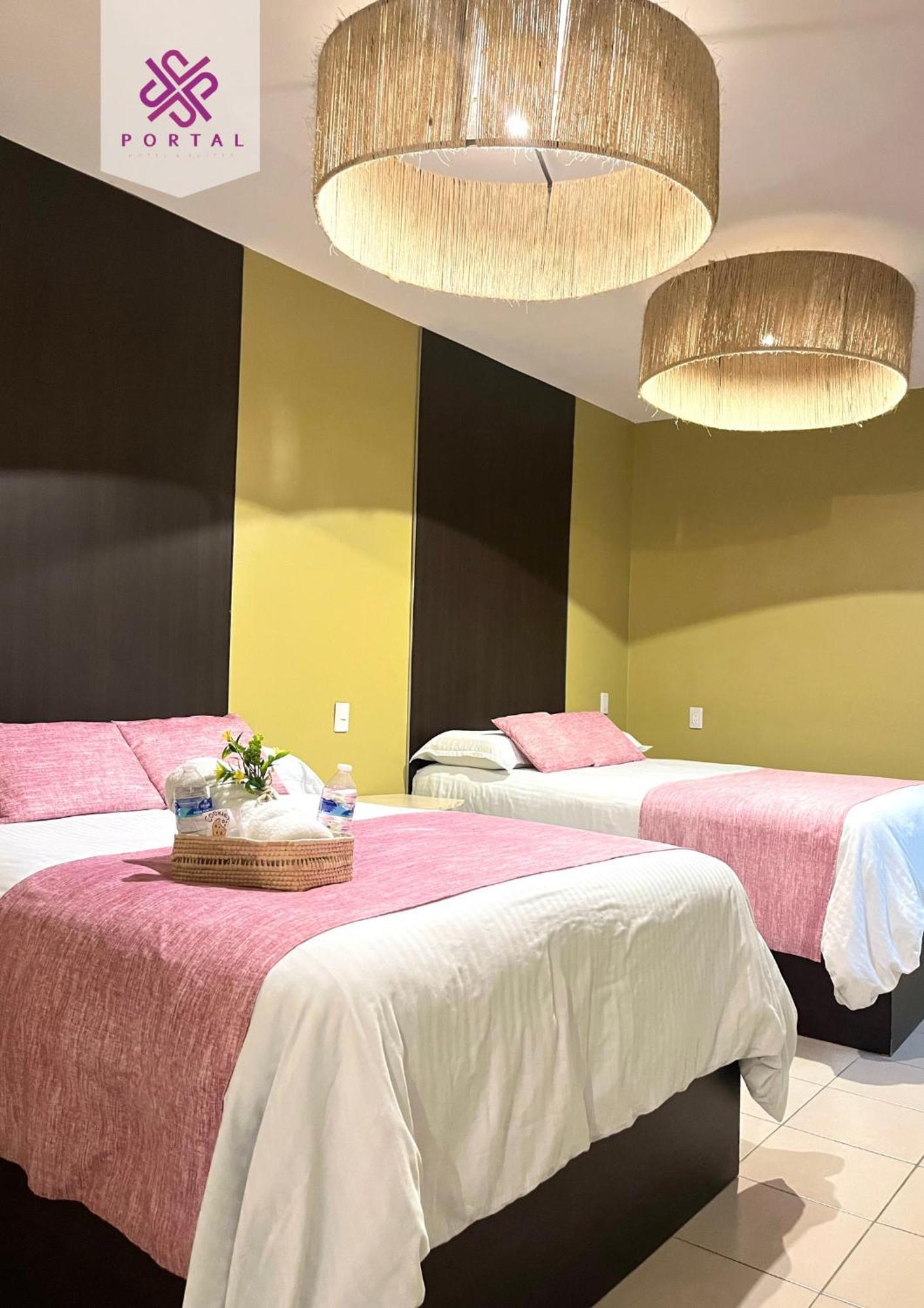 Hotel Portal & Suites Ciudad Hidalgo Buitenkant foto